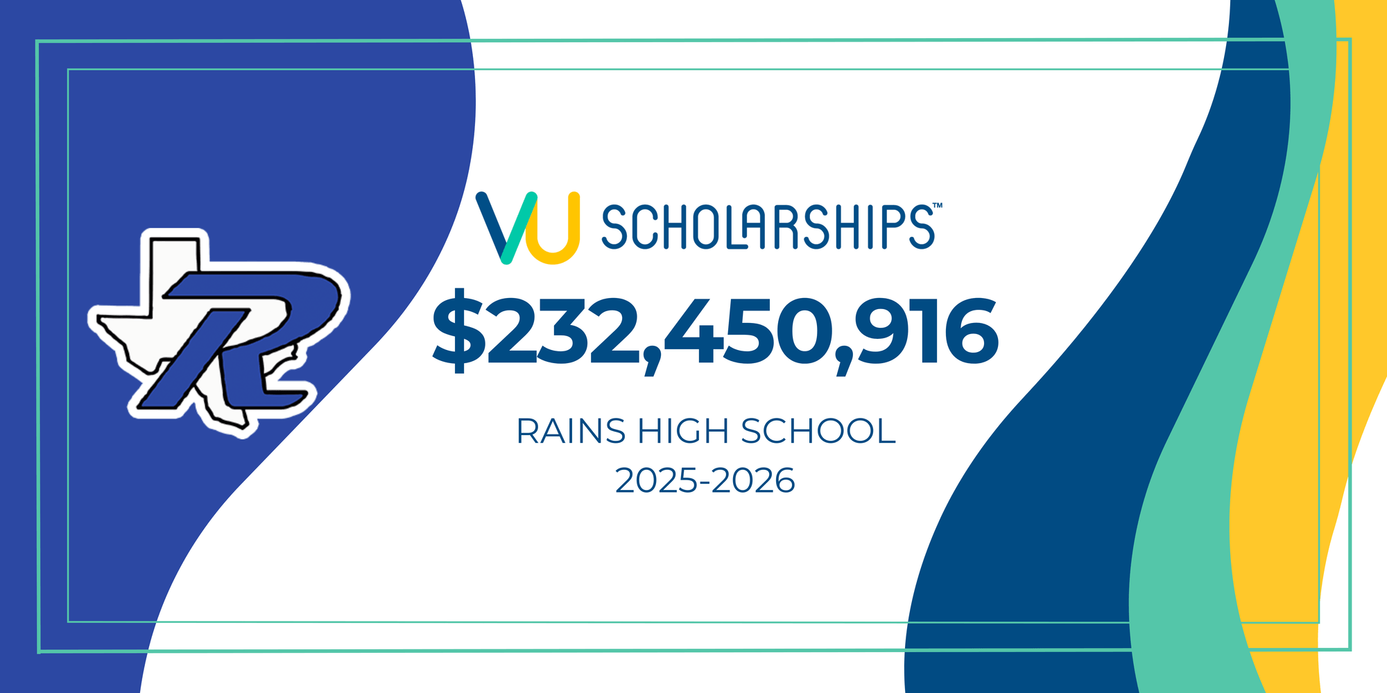 Rains High School Celebrates $232 Million in Scholarship Opportunities Through VU Scholarships