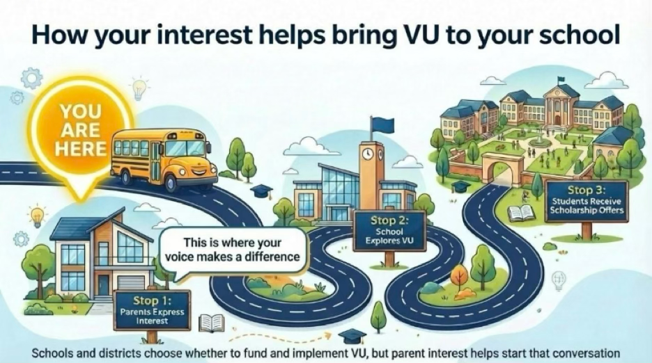 Parents excited about VU scholarships